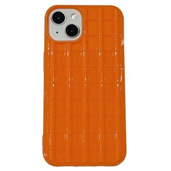 Til iPhone 14 Plus Mobiltelefon Case Anti-ridse TPU Telefon Shell Glazed Tile Texture Cover