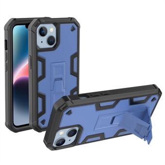 Til iPhone 14 Plus Invisible Kickstand Phone Case TPU+PC Anti-Slip beskyttelsescover
