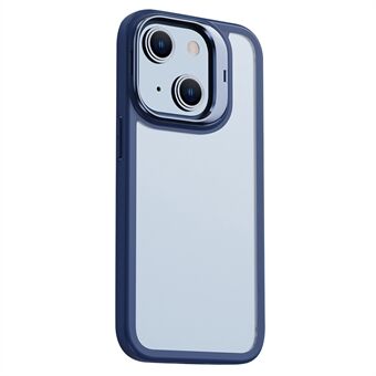X-Level til iPhone 14 Plus mat PC+TPU-telefoncover Lensramme Kickstand Cover