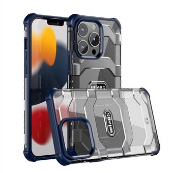 WLONS Explorer Series Anti-Fingerprint Cover til iPhone 14 Pro Max  TPU+PC Hybrid Cover Anti-Drop telefonbeskytter