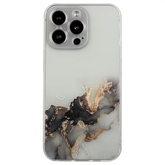 Embossing Marmor Pattern Case til iPhone 14 Pro Max , letvægts anti-shock TPU mobiltelefon cover