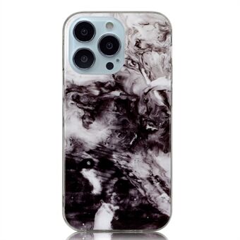 Til iPhone 14 Pro Max  marmormønster IMD TPU etui Anti-ridse mobiltelefoncover
