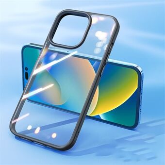 ROCK Transparent telefoncover til iPhone 14 Pro Max  beskyttelsescover TPU+PC Anti-Drop Slim Cover
