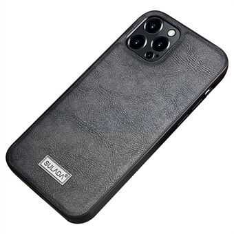 SULADA til iPhone 14 Pro Max  Crazy Horse Texture Cover PU læderbelagt TPU + PC faldsikkert mobiltelefoncover