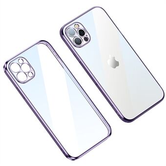 SULADA Ultra Slim TPU telefoncover til iPhone 14 Pro Max , anti-fald præcise udskæringer Galvanisering lige Edge telefoncover