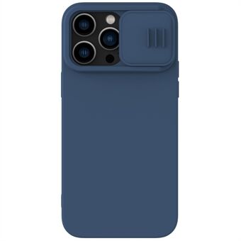NILLKIN Til iPhone 14 Pro Max Hård PC Blødt Silikone Hybrid Case Slide Kamera Beskyttelse Telefon Cover