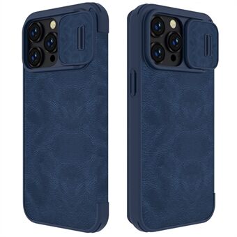 NILLKIN Qin Pro Series til iPhone 14 Pro Max Anti-drop telefoncover PU læder beskyttende telefoncover
