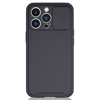 Til iPhone 14 Pro Max Slide Kamera Beskyttelse Anti-ridse Telefon Case PC+TPU Bagcover Kompatibel med MagSafe