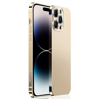 IM-CHEN Slim Case til iPhone 14 Pro Max Stødsikker telefontaske Anti-Drop PC Back Rustfrit stålramme telefonbeskytter
