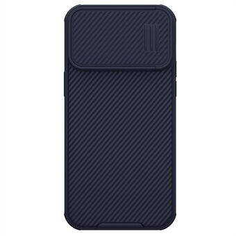 NILLKIN CamShield S Series til iPhone 14 Pro Max Hard PC Blød TPU beskyttelsescover Skydelinsebeskyttelse Ridsefast cover