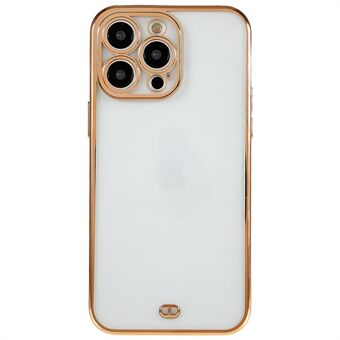 Til iPhone 14 Pro Max blødt TPU-telefoncover Kameralinsebeskyttelse Elektrobelagt telefoncover