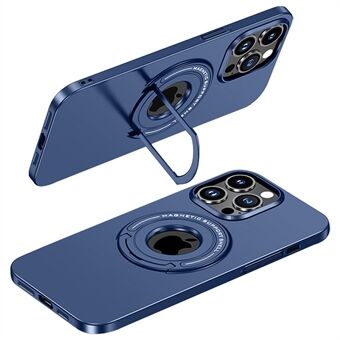 Til iPhone 14 Pro Max Kickstand Magnetisk telefoncover Metal smartphone cover kompatibel med MagSafe