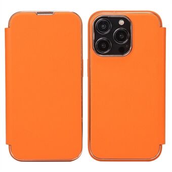 Til iPhone 14 Pro Max PU Læder+PC+TPU Telefon Flip Case Anti-ridse Telefon Stand Cover