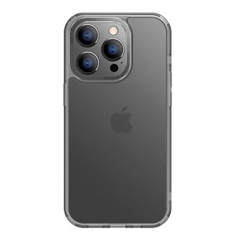 X-LEVEL til iPhone 14 Pro Max Mat telefoncover Metal linseramme TPU+PC telefonbeskyttelsescover