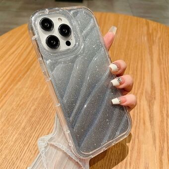 Til iPhone 14 Pro Max Interiør Twill Texture Telefon Case Blødt TPU Anti-ridse Cover