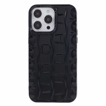 Til iPhone 14 Pro Max Soft TPU stødsikkert cover 3D Stripes Pattern Anti-Slip telefoncover