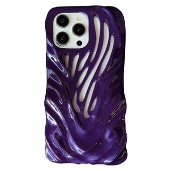 Til iPhone 14 Pro Max Candy Color TPU-telefontaske med hult anti-drop bagcover