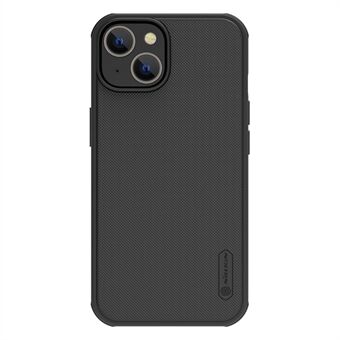 NILLKIN Frosted Shield Pro til iPhone 15 Anti-scratch Mobiltelefon Etui PC+TPU Mat Cover Kompatibel med MagSafe