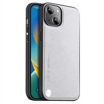 X-LEVEL Kevlar II-serien Carbon Fiber Texture PU + TPU-etui til iPhone 15 Plus Anti-Drop mobiltelefon cover