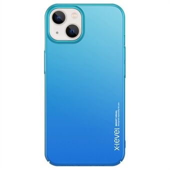 X-LEVEL til iPhone 15 Plus Farverige Serie Hård PC Etui Farve Sammenføjning Stødsikker Telefoncover