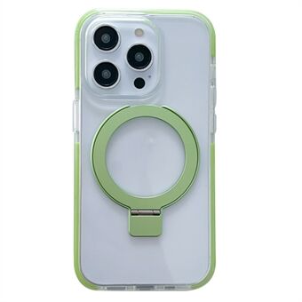 Til iPhone 15 Plus-etui, kompatibel med MagSafe Acryl+PET+TPU+Magnet Telefonbeskytter.