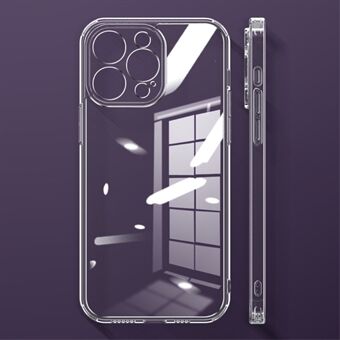 VOERO til iPhone 15 Pro Anti-Scratch mat Mobilcovers hærdet glas + TPU telefonskal