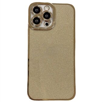 Elektroplatteret TPU-etui til iPhone 15 Pro Glitter Aftageligt blødt mobiltelefonbeskyttende cover