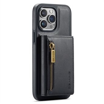 DG.MING M5-serien til iPhone 15 Pro-etui PU+PC+TPU Magnetisk pungtelefoncover