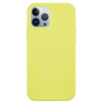 Til iPhone 15 Pro Max Flydende Silikone Blødt For Inderfôr Bagside Anti-slip Telefonskal