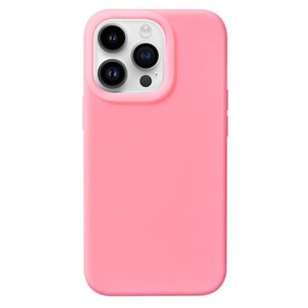 Til iPhone 15 Pro Max Jelly Liquid Silicone+PC Anti-drop Telefon Etui Beskyttende Bagside Cover