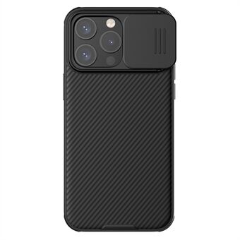 NILLKIN CamShield Pro-etui til iPhone 15 Pro Max Anti-drop Telefonetui Kamerelinsebeskyttelse PC+TPU Magnetisk Cover