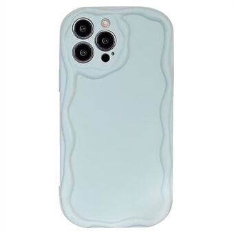 Til iPhone 15 Pro Max er der en gummeret sød candylignende TPU-case, der er ridsefast og beskytter telefonen.
