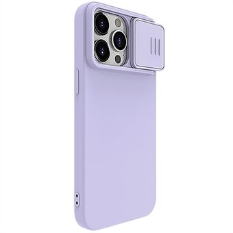 NILLKIN til iPhone 15 Pro Max-etui PC + Silikone Glidelås Kameradæksel Telefonetui Kompatibel med MagSafe