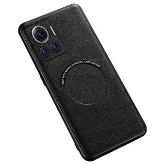 Til Motorola Moto X30 Pro 5G / Edge 30 Ultra 5G magnetisk bagcover kompatibel med MagSafe PU-læder+PC+TPU-telefoncover
