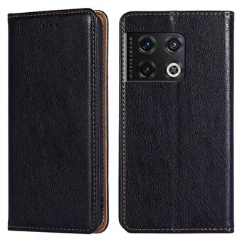 Til OnePlus 10 Pro 5G PU læder pungstil telefoncover Indvendig TPU Stand Magnetisk autoabsorberet anti-fald etui