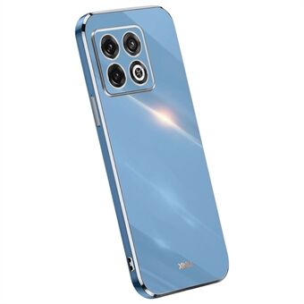 XINLI TPU-telefoncover til OnePlus 10 Pro 5G, galvanisering stødsikkert komplet kameralinsebeskyttelsescover