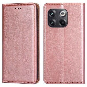 Til OnePlus 10T 5G / ACE Pro 5G PU Læder Flip Folio Case Stand Magnetic Absorption Shockproof Wallet Cover