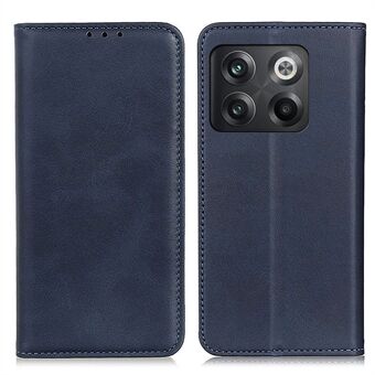 Til OnePlus 10T 5G / ACE Pro 5G Split Læder Folio Flip Cover Stand Magnetic Absorption Wallet Case