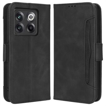 Stødsikkert telefoncover til OnePlus 10T 5G / ACE Pro 5G, PU læder Flip Wallet Case med flere kortpladser