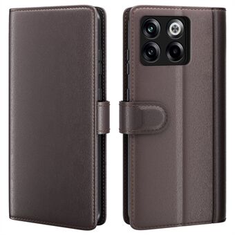 Til OnePlus ACE Pro 5G / 10T 5G Ægte Split Læder Telefon Cover Stand Wallet Cover med fuld beskyttelse