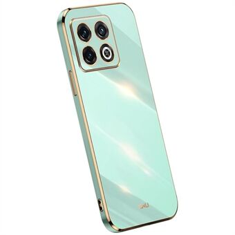 XINLI til OnePlus 10T 5G / ACE Pro 5G Anti-ridse TPU telefoncover, galvanisering komplet kameralinsebeskyttelsescover