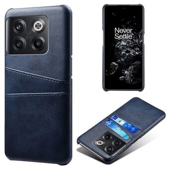 Til OnePlus 10T 5G / ACE Pro 5G telefonbagcover Dobbelt kortpladser PC+PU lædertelefoncover