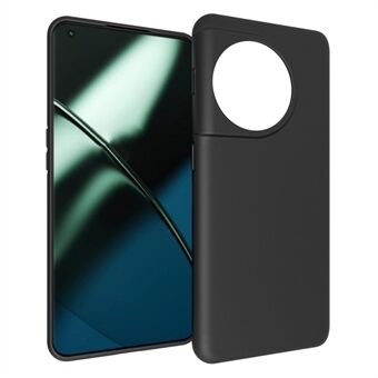 10 stk/pakke TPU-cover til OnePlus 11 5G, mat finish Anti-ridse beskyttende telefoncover - sort