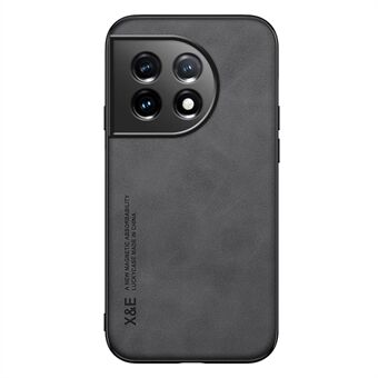 X&E Skin-Touch Phone Case til OnePlus 11 5G Beskyttelsescover PU Læder TPU PC Cover Slank Case
