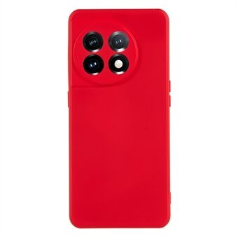 Til OnePlus 11 5G TPU telefoncover Smooth Touch gummibelagt cover med fiberforing