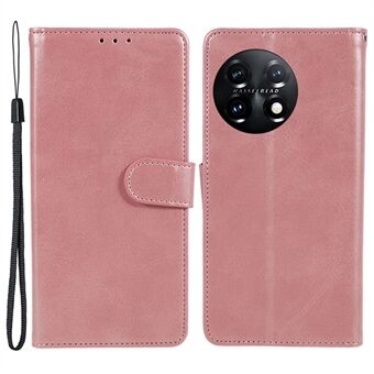 Calf Texture Wallet Stand Telefoncover til OnePlus 11 5G, PU læder + TPU telefoncover