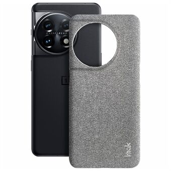 IMAK Ruiyi Series Cloth Texture Phone Case til OnePlus 11 5G, PU-læder + PC Ultratyndt beskyttelsescover