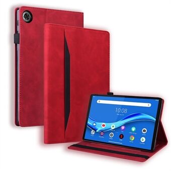 Til Lenovo Tab M10 Plus (Gen 3) 10.6 tommer Tablet-etui i PU-læder med stativ, tegnebogsdesign og elastisk, stødsikker skal med blyantsholder.
