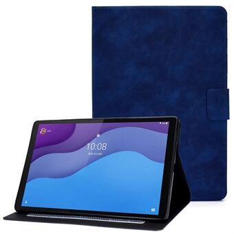 Til Lenovo Tab M10 (Gen 3) TB-328F Splitlæder Flip Stand Cover Auto Sleep/Wake Funktion Smart Tablet Etui med Kortholdere.