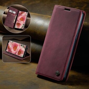 CASEME 013 Series Autoabsorberet Læder Pung Stand Telefon Case Cover til Samsung Galaxy S8 G950